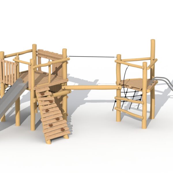 Klimtoren Combi-Tovertoren (zonder dak, met loopbalk)