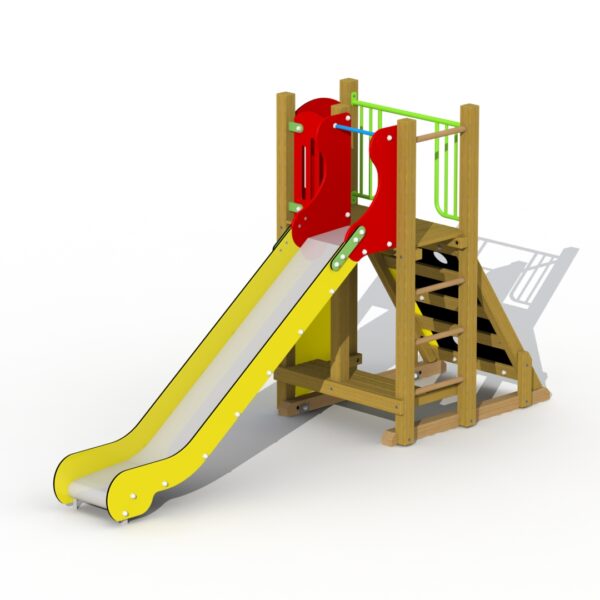 Klimtoestel Berghut RVS Glijbaan