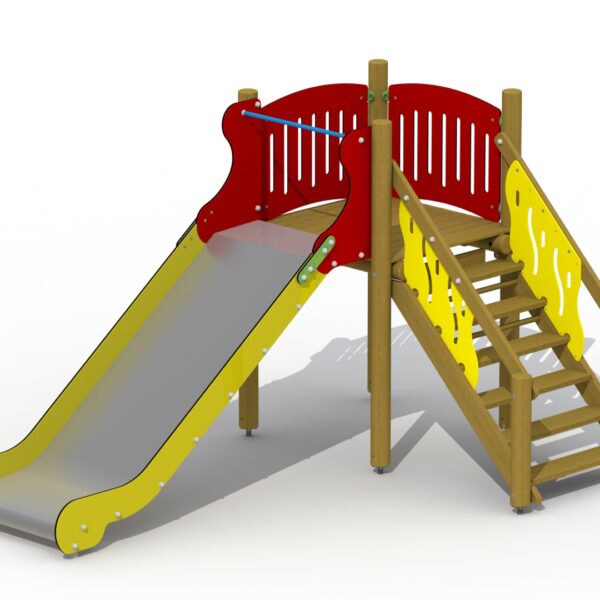 Klimtoestel Glijtoren RVS Glijbaan