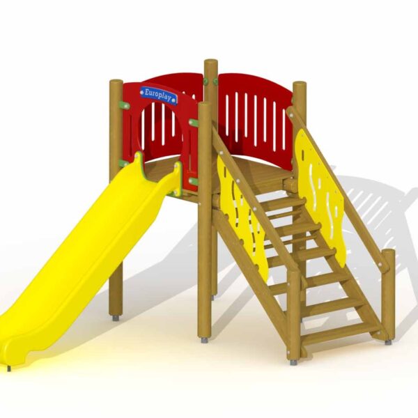 Glijtoren met Kunststof Glijbaan