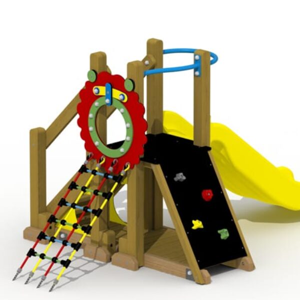 Kleutertoestel Leeuwenhol (met Kunststof Glijbaan)