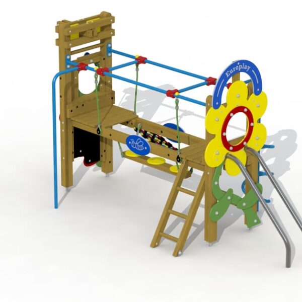 Kleutertoestel Paradisio met Glijbuizen