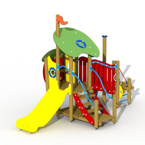 Aladin en de Wonderlamp met Kunststof Glijbaan