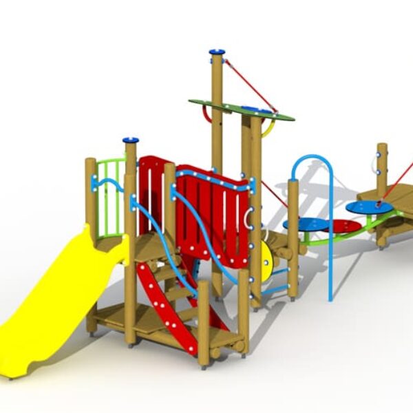 De Rattenvanger van Hamelen met Kunststof Glijbaan