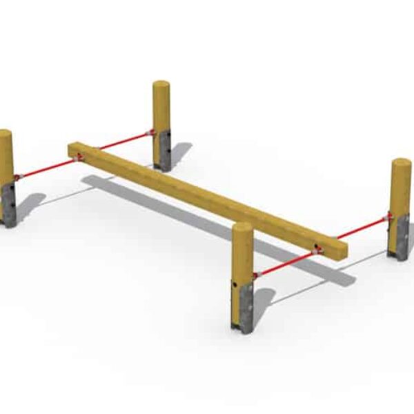 Balanceertoestel Buffalo Bill Hout