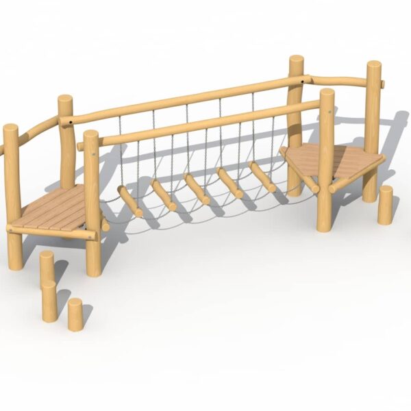 Behendigheidsparcours met Waggelpad Robinia