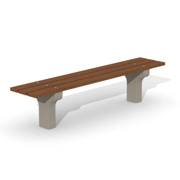 Zitbank met Betonnen Voet