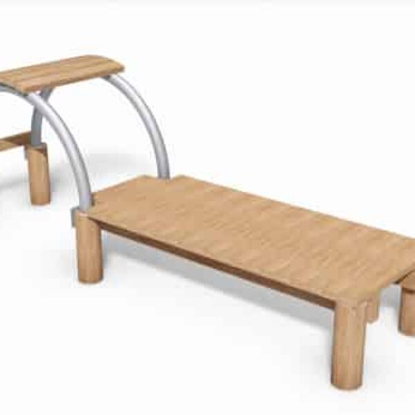 Sport en Fitness Platform met Boog