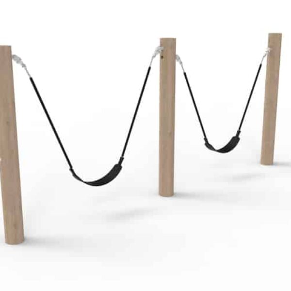 Dubbele Schommel kleuter Robinia