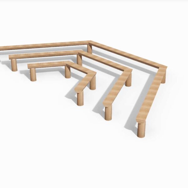 Buitenklas amfitheather