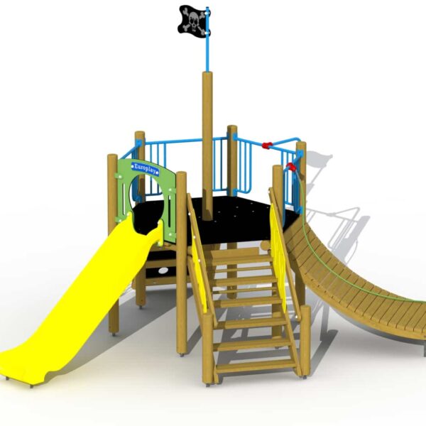 Klimtoestel Zeester met Kunststof Glijbaan