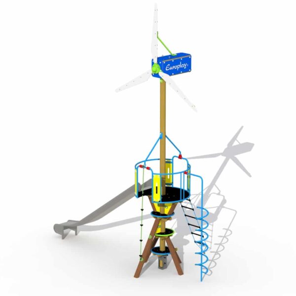 Klimtoestel Windmolen met Glijbaan